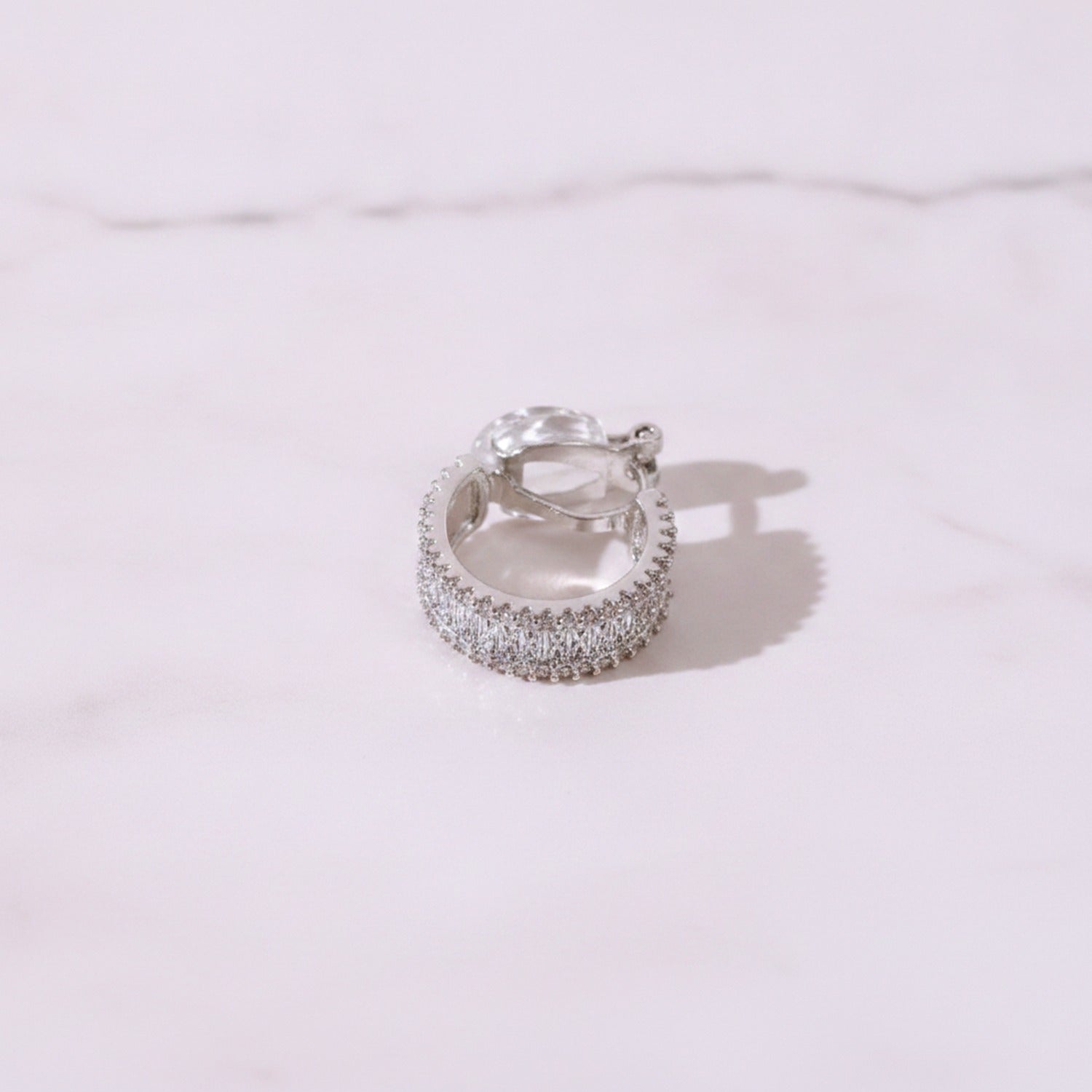 Textured Chunky Huggie Earrings - Jianyou Accessories 2