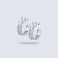 Textured Chunky Huggie Earrings - Jianyou Accessories 2