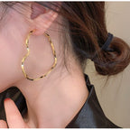 Hoop Earrings Classic Circle - Jianyou Accessories 2 – jewelry (view 1)