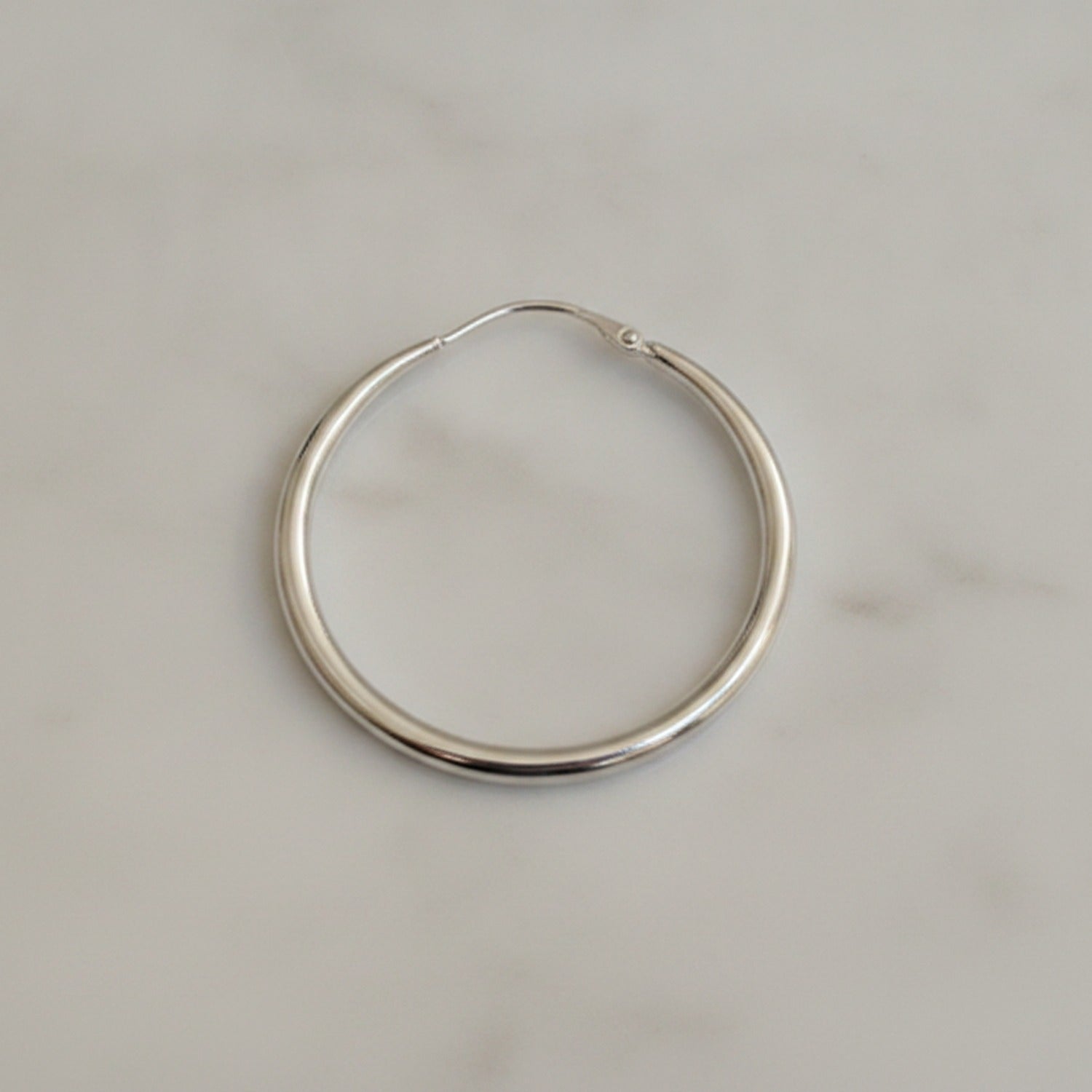 Hoop Earrings Classic Circle - Jianyou Accessories
