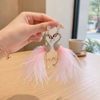 Feather Butterfly Rhinestone Drop Earrings - Jianyou Accessories 6