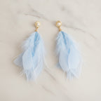 Feather Butterfly Rhinestone Drop Earrings - Jianyou Accessories 4 – jewelry (view 2)