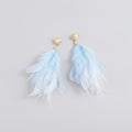 Feather Butterfly Rhinestone Drop Earrings - Jianyou Accessories 4 – jewelry (view 1)