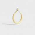 Chunky Hoop Earrings with Metal Cross - Jianyou Accessories 2
