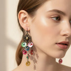 Beaded Chandelier Drop Earrings - Jianyou Accessories 2 – jewelry (view 2)