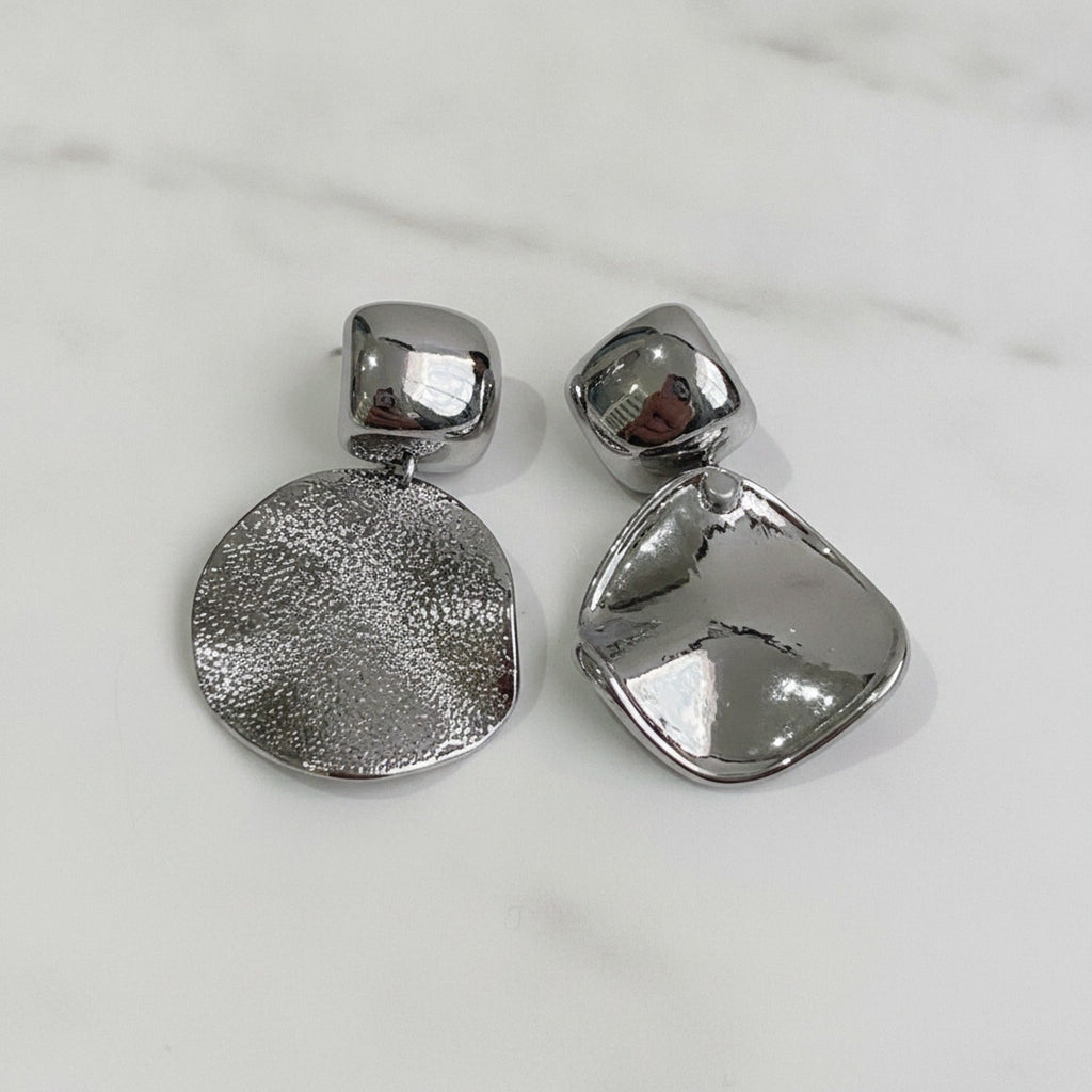 Chunky Textured Ball Drop Earrings - Jianyou Accessories – jewelry (view 2)