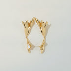 Sculptural Pearl Dangle Earrings – jewelry (view 1)