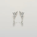Organic Pearl Drop Dangle Earrings – jewelry (view 1)