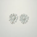 Abstract Face Bloom Stud Earrings – jewelry (view 1)