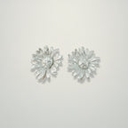 Abstract Face Bloom Stud Earrings – jewelry (view 1)