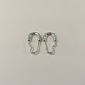 Chic Safety Pin Hoop Earrings – jewelry (view 1)