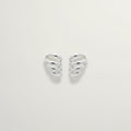Sleek Spiral Wave Fashion Earrings – jewelry (view 1)