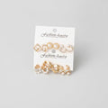 Chunky Resin Teardrop Earrings Multi-Color - Default 2