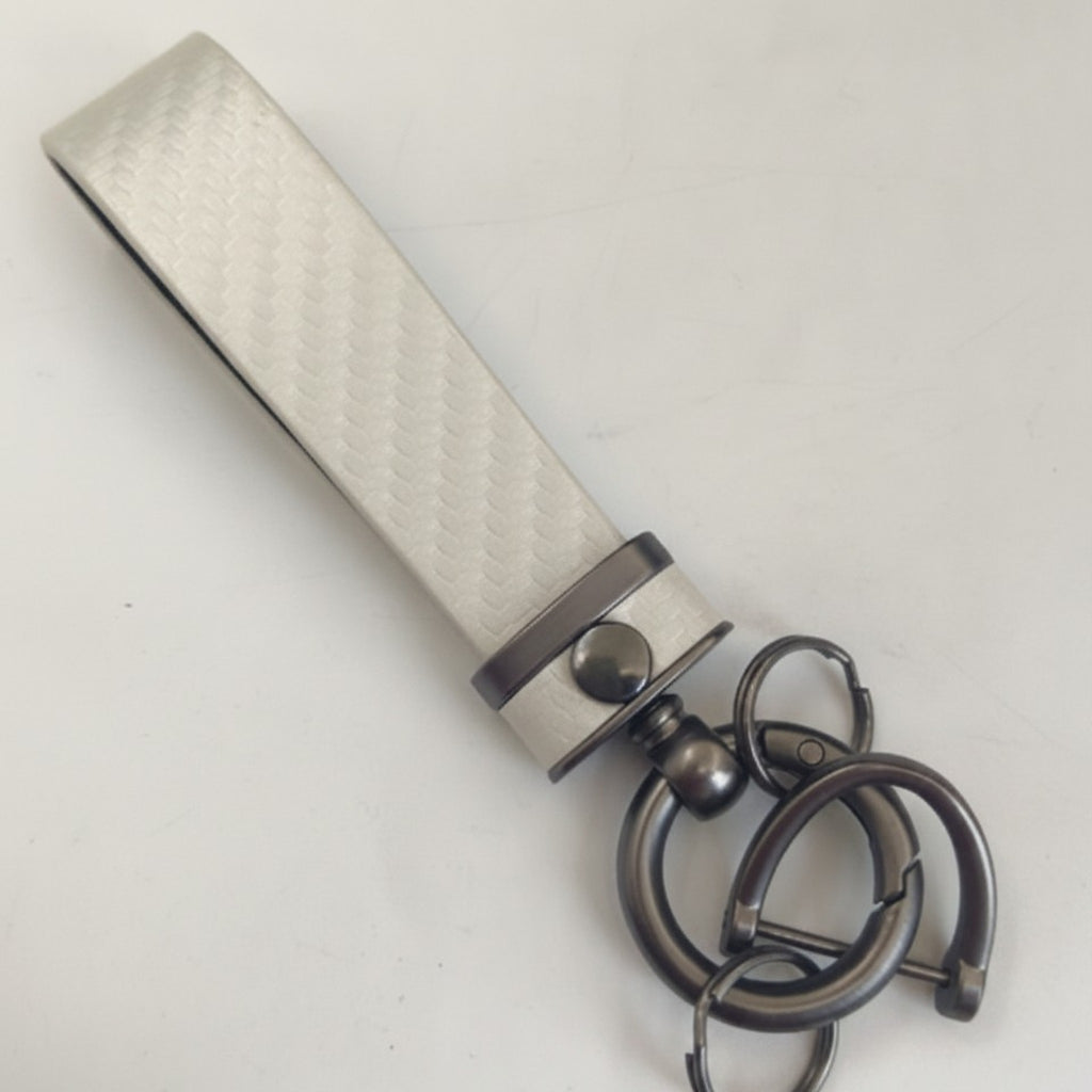 Carbon Fiber Pattern Keychain Strap – bags & wallets (view 1)