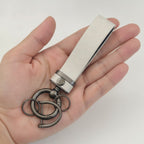 Carbon Fiber Pattern Keychain Strap – bags & wallets (view 3)