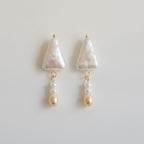 Elegant Irregular Pearl Drop Earrings – jewelry (view 1)