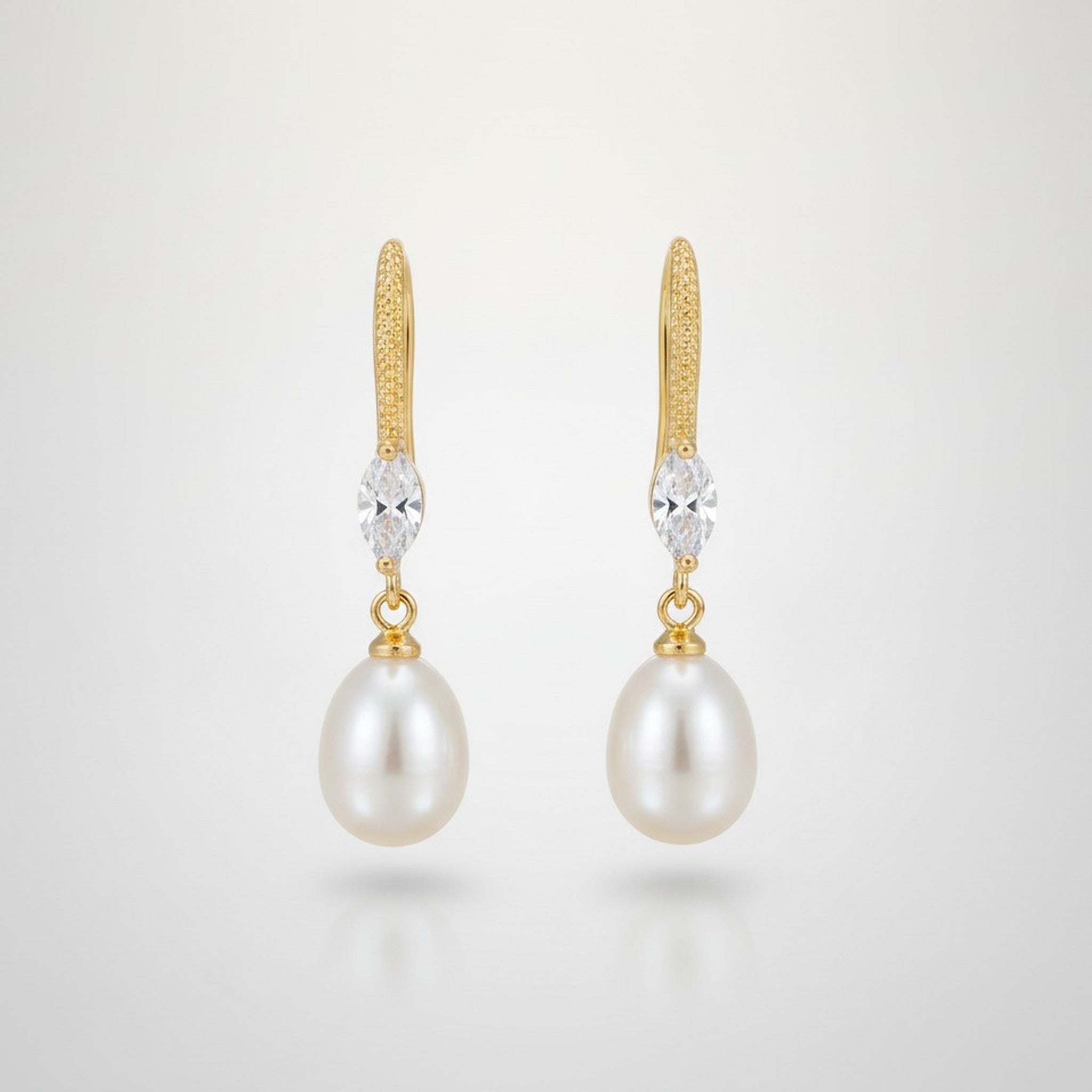 Elegant Freshwater Pearl Drop Earrings – jewelry (view 1)