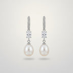 Elegant Freshwater Pearl Drop Earrings – jewelry (view 2)