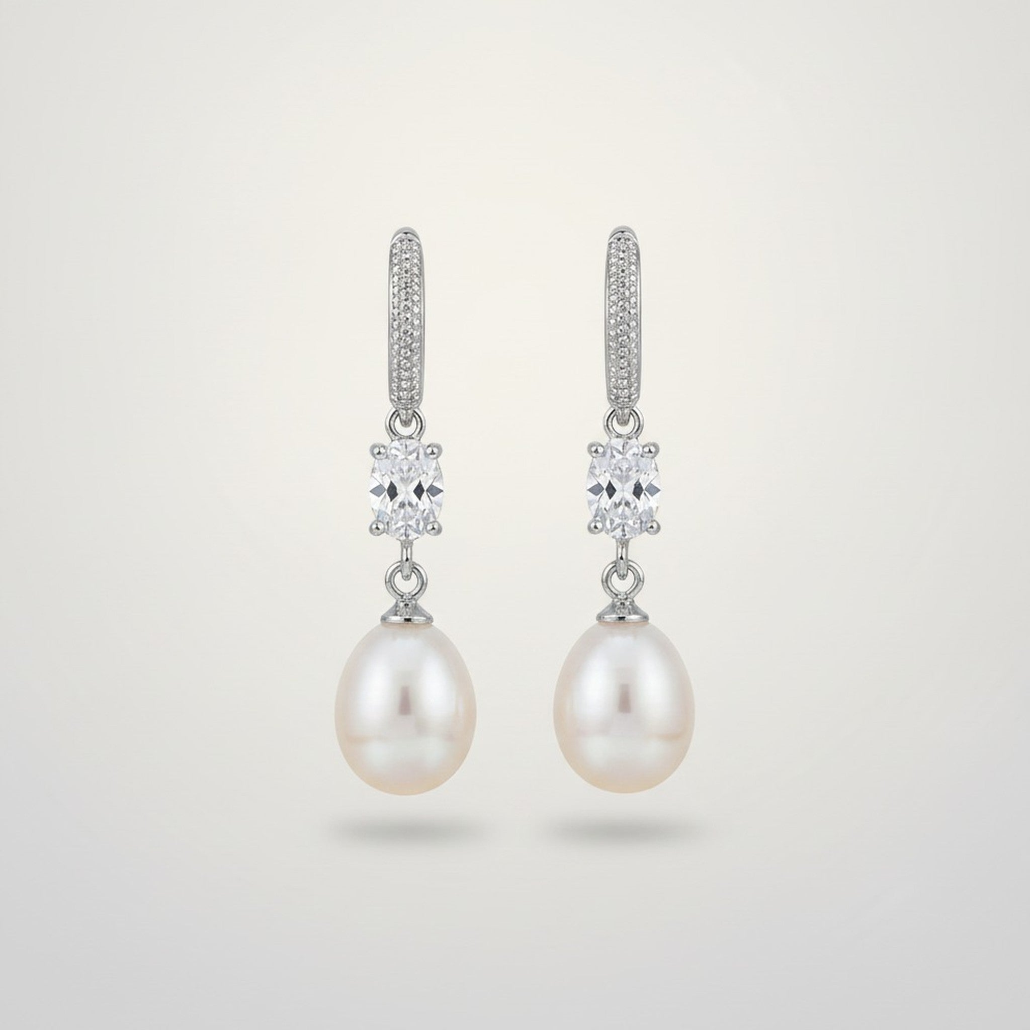 Elegant Freshwater Pearl Drop Earrings – jewelry (view 2)