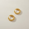 Chic Twisted Hoop Earrings Jewelry (view 1)