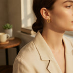 Chic Twisted Hoop Earrings Jewelry (view 2)