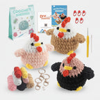 Chick DIY Crochet Kit - Black – novelty & toys (view 1)