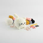 Crochet kit for DIY crafts - White – novelty & toys (view 1)