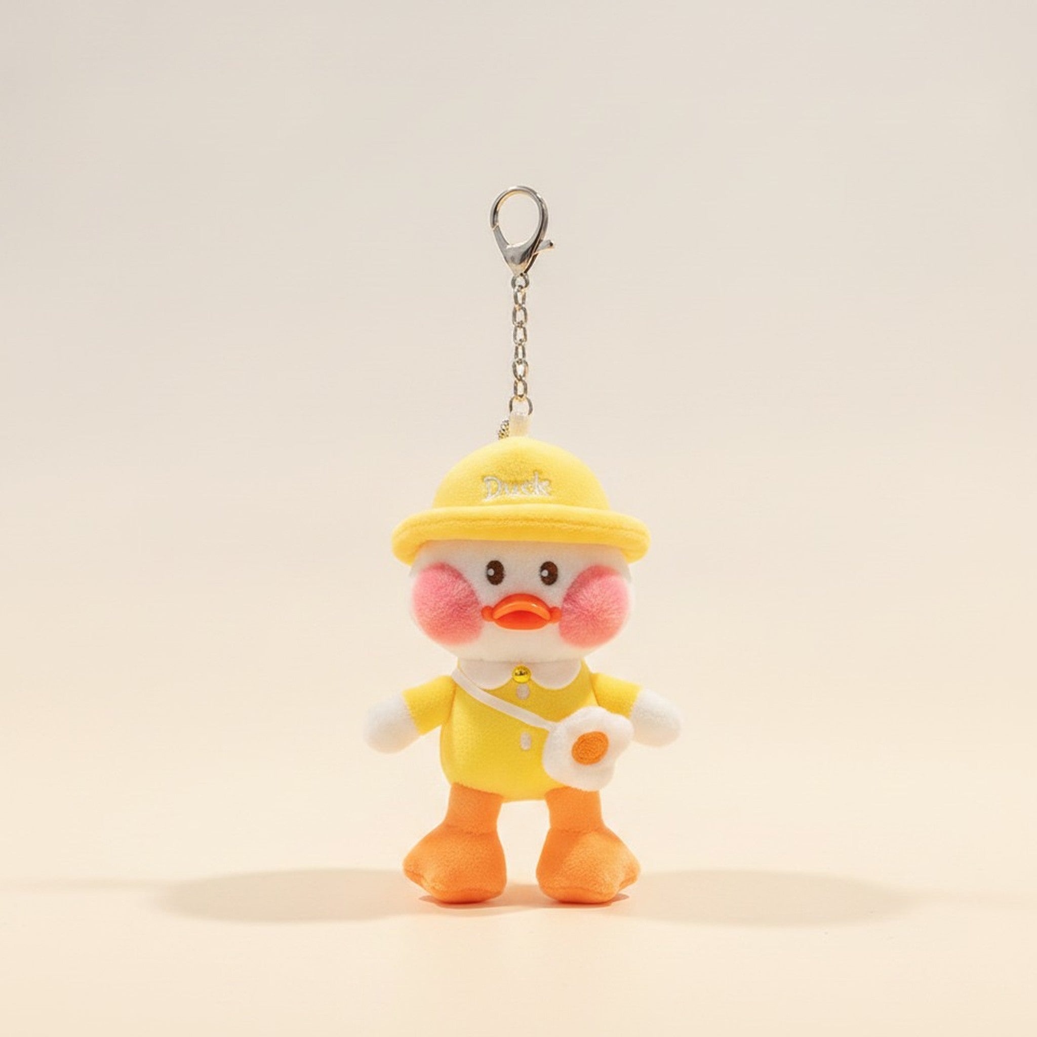 Cute Duck Plushie Keychain Bag Accessory – novelty & toys (view 2)