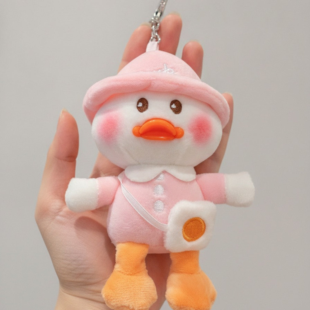 Cute Duck Plushie Keychain Bag Accessory – novelty & toys (view 4)