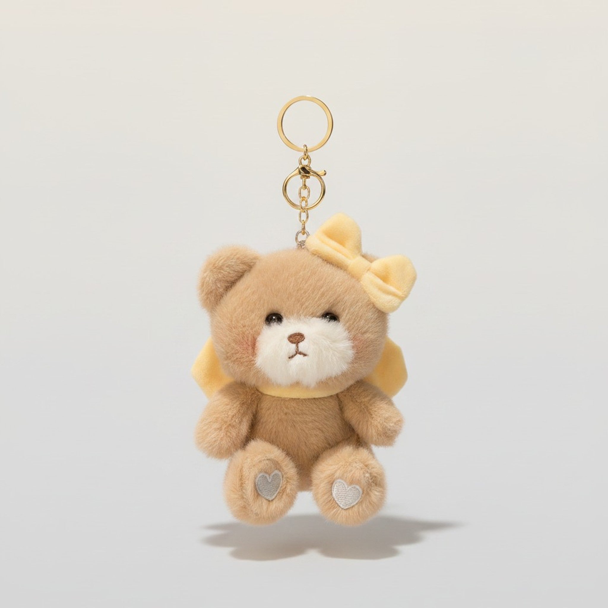 Cute Plush Teddy Bear Keychain Charm – novelty & toys (view 2)