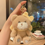 Cute Plush Teddy Bear Keychain Charm – novelty & toys (view 3)