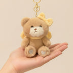 Cute Plush Teddy Bear Keychain Charm – novelty & toys (view 4)