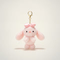 Cute Fluffy Bunny Keychain Plush Accessory – novelty & toys (view 1)