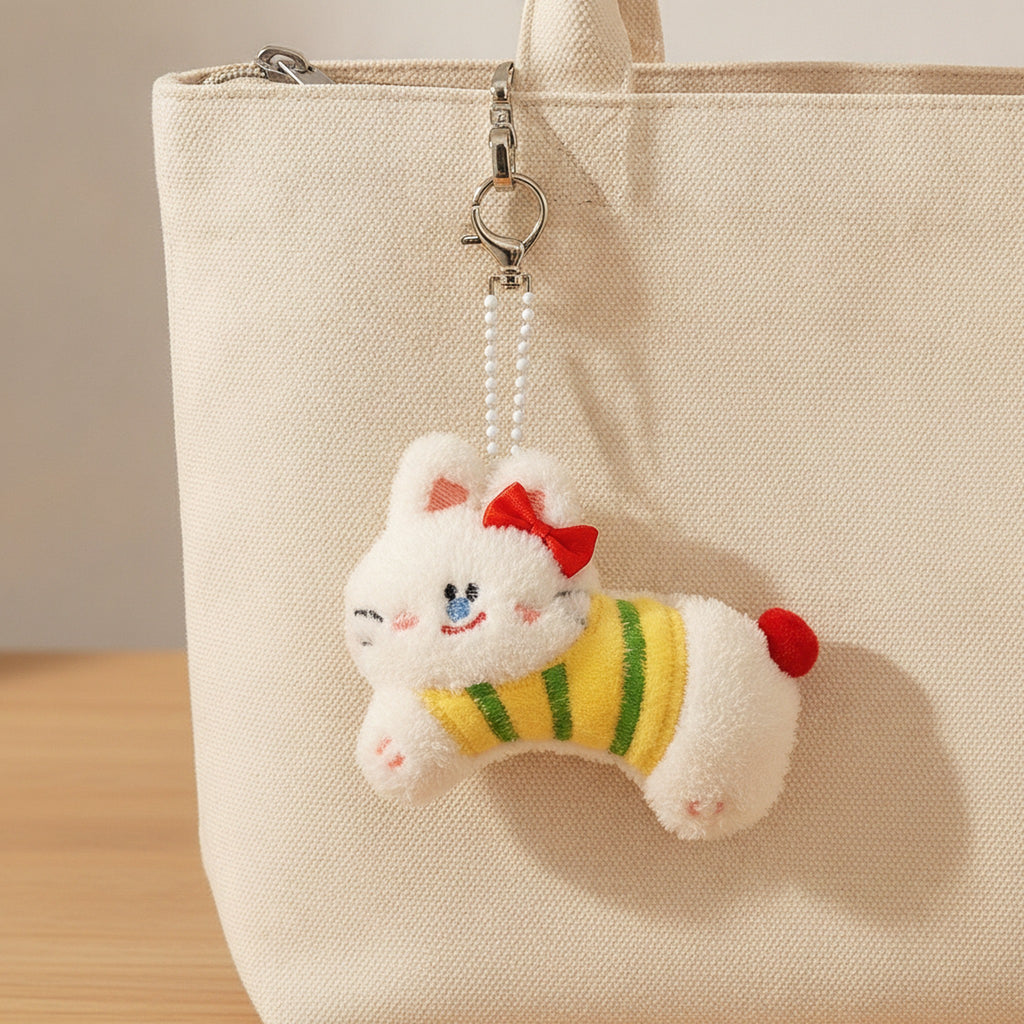 Cute Doll Backpack Keychain Charm - Type 3 – novelty & toys (view 3)