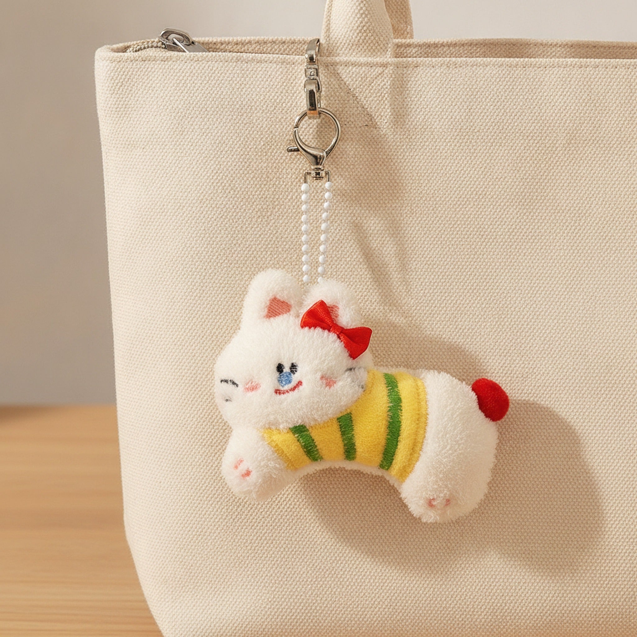 Cute Doll Backpack Keychain Charm - Type 3 – novelty & toys (view 3)