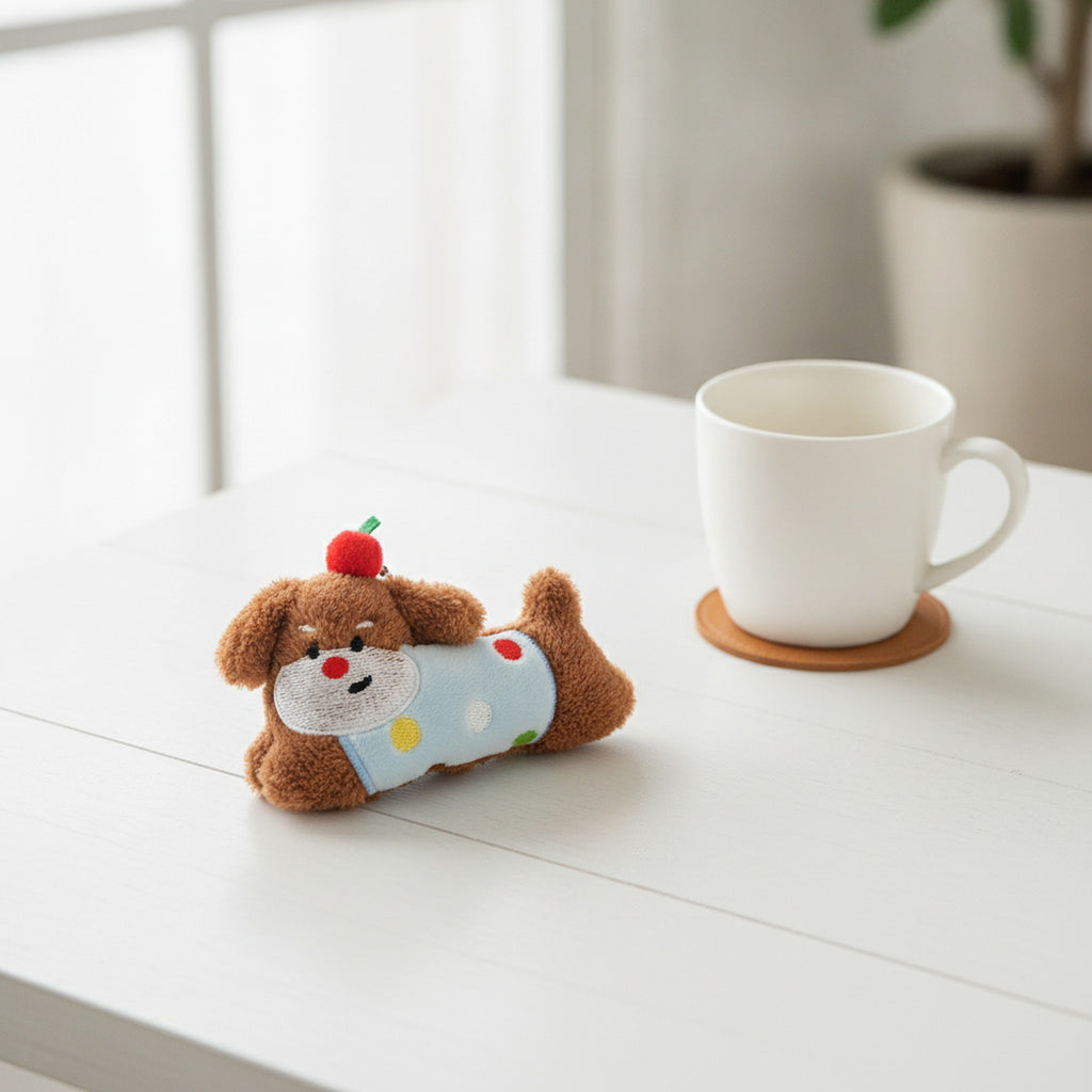 Cute Doll Backpack Keychain Charm - Type 4 – novelty & toys (view 2)