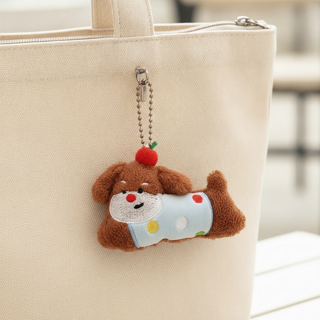 Cute Doll Backpack Keychain Charm - Type 4 – novelty & toys (view 3)