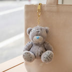 Patch Teddy Bear Plush Doll - Gray – novelty & toys (view 3)