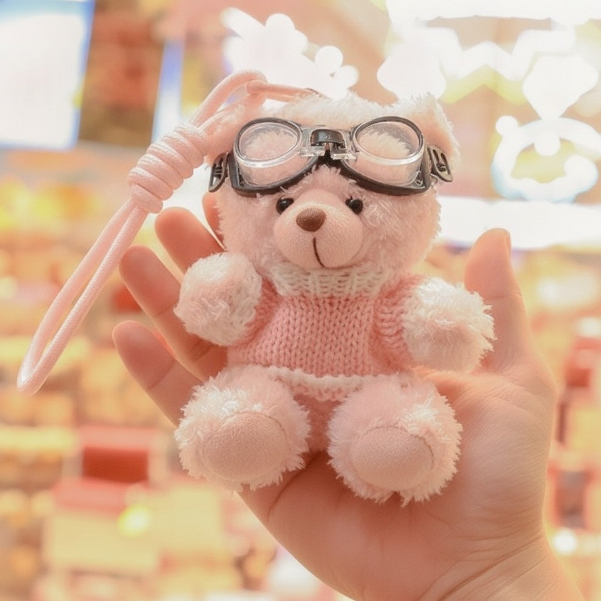 Adorable Aviator Teddy Bear Plush Toy – novelty & toys (view 5)