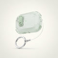 Green Magnetic Clear AirPods Protective Case with Ring