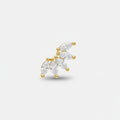 Crystal Marquise Flower Cluster Earrings - Default – jewelry (view 1)
