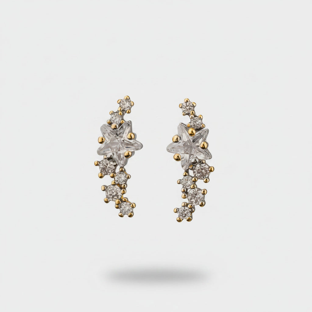 Crystal Marquise Flower Cluster Earrings - Default 2 – jewelry (view 1)