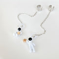 Astronaut Star Chain Ear Cuffs – jewelry (view 1)