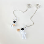 Astronaut Star Chain Ear Cuffs – jewelry (view 1)