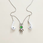 Rabbit Earbud Anti-Loss Necklace – novelty & toys (view 1)