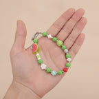 Trendy Beaded Keychain with Fruit Charm – apparel accessories (view 6)
