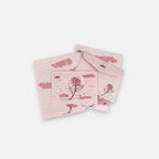 Rose Floral Pink Letter Writing Set With Charm – stationery (view 1)