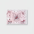 Butterfly Flower Pink Stationery Notepad Set (view 1)