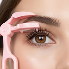 Pink Heart-Detail Hair Claw Clip