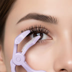 Lavender Eyelash Curler With Serrated Pads